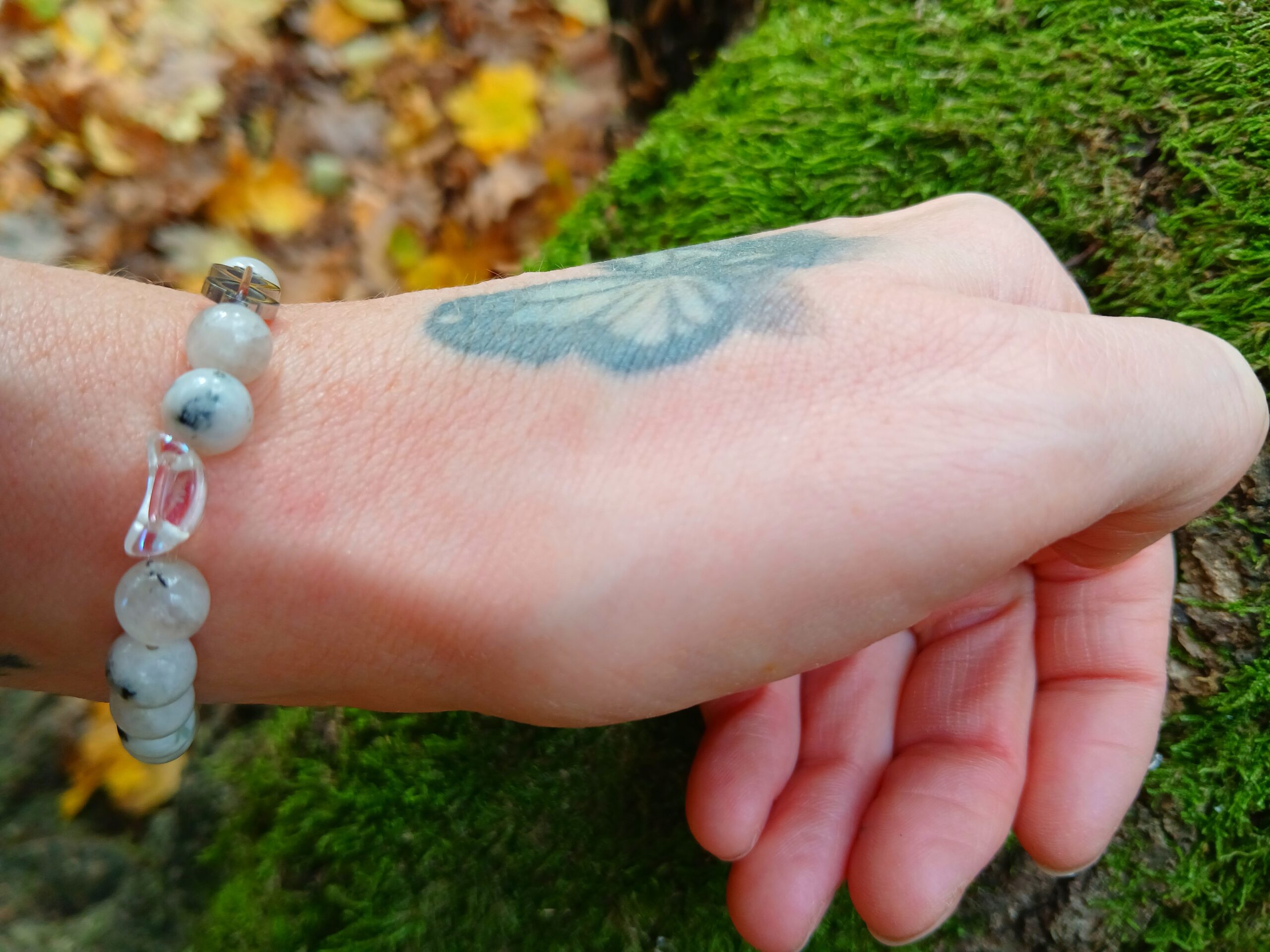 Náramek pravý měsiční kámen - Obrázek 3