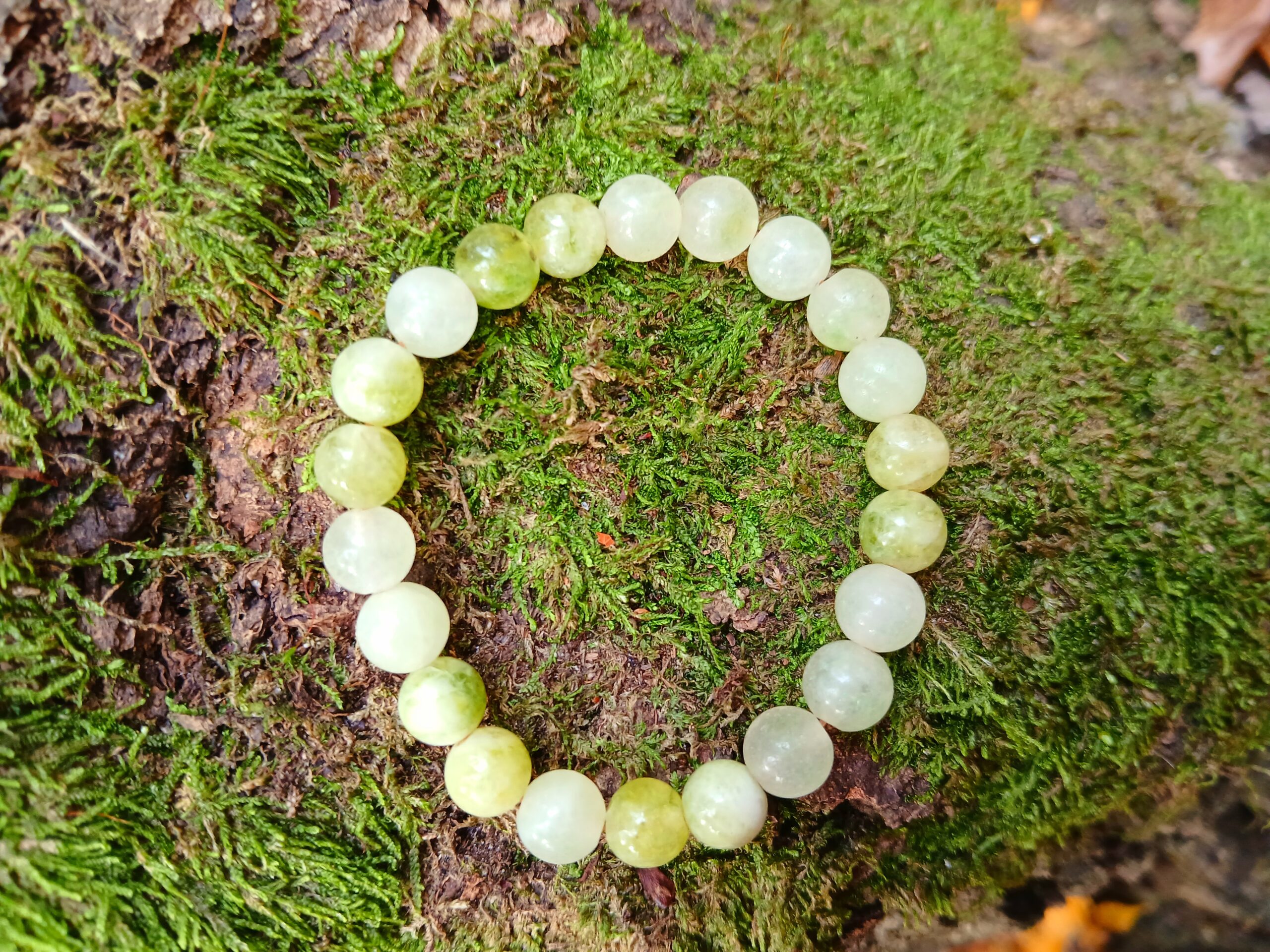 Náramek olivín peridot