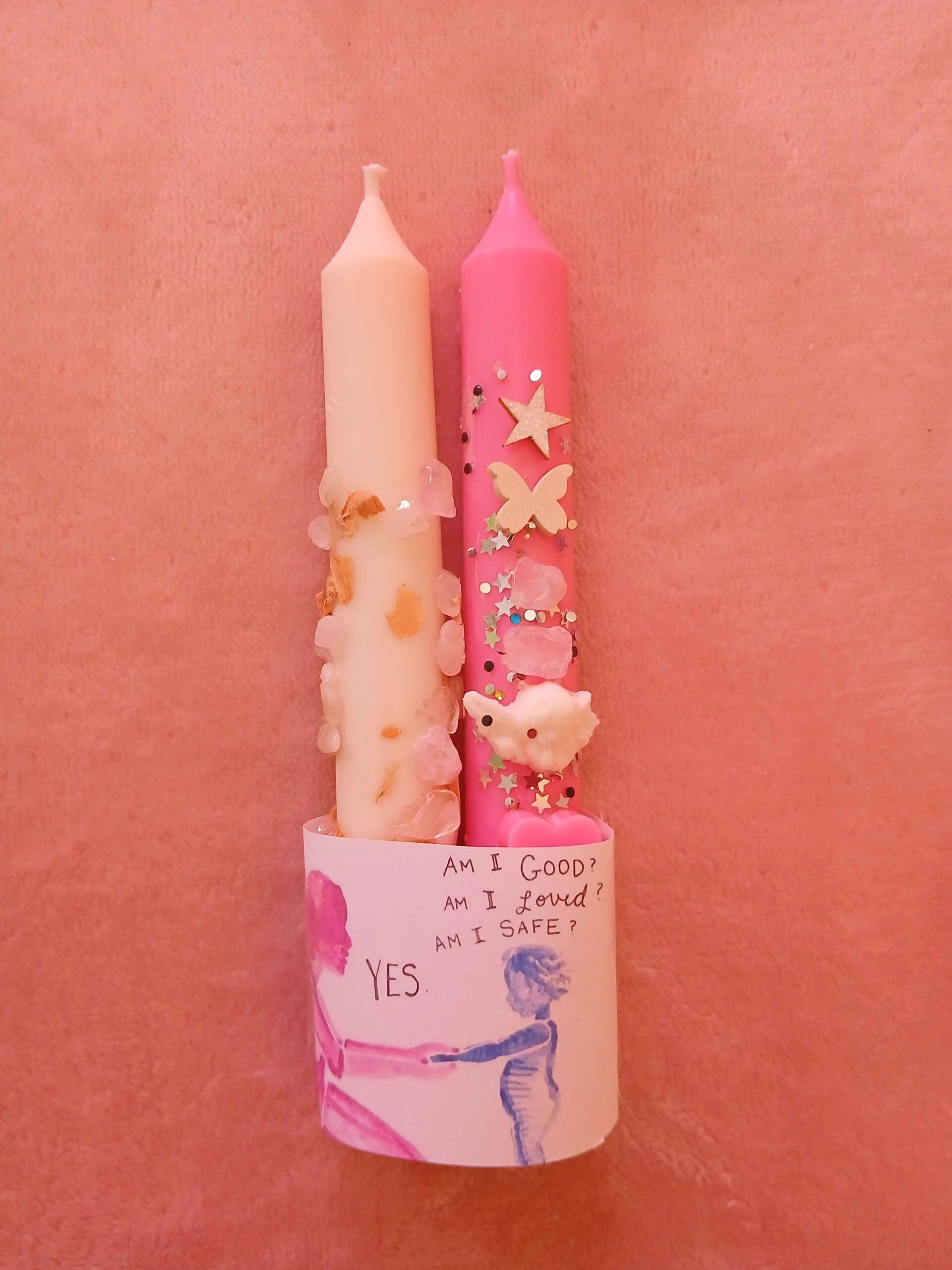 Sada svíček sebeláska a láska k vnitřnímu díteti