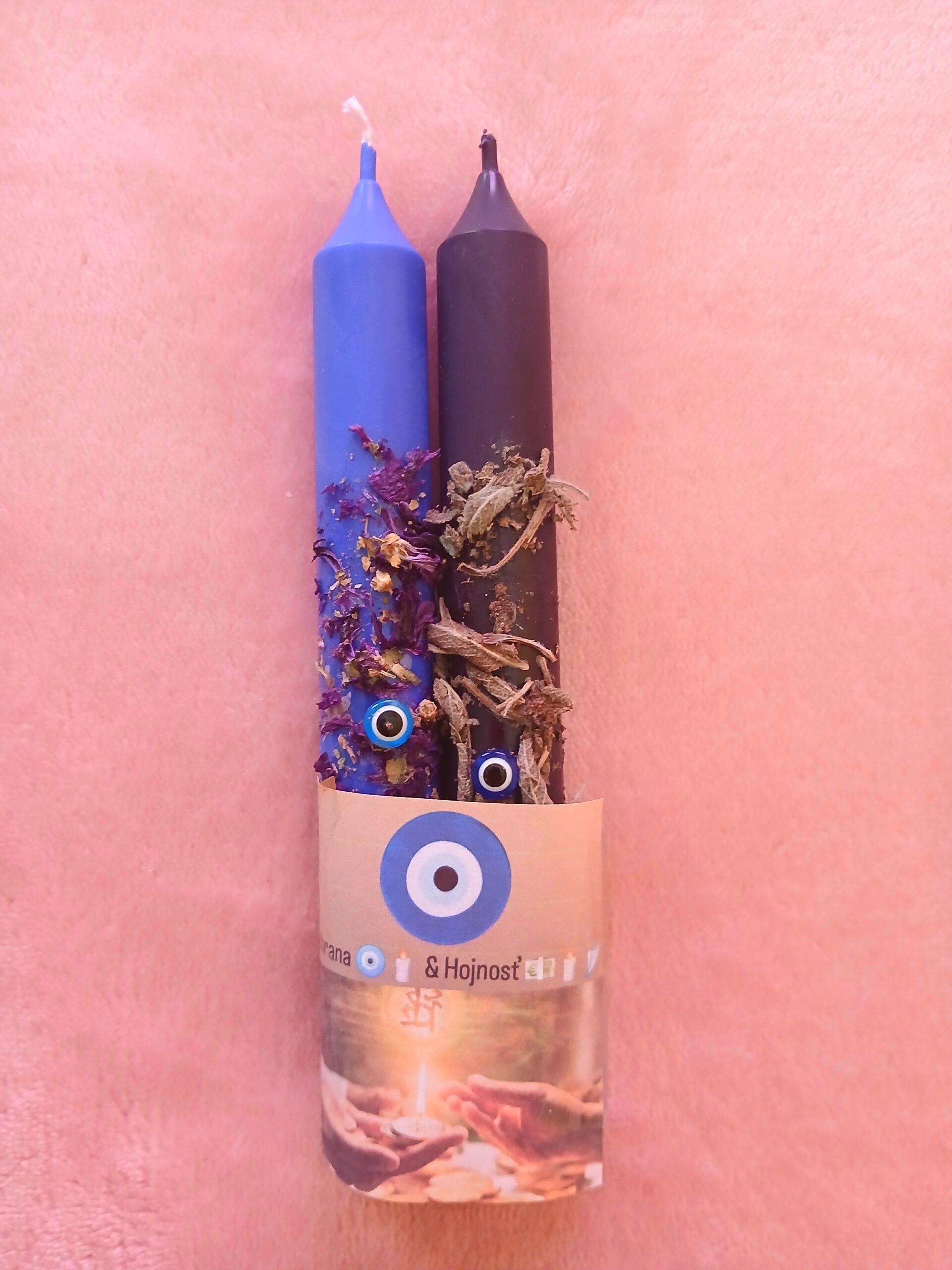 Sada svíček na OCHRANU ENERGIE příbytku a aury