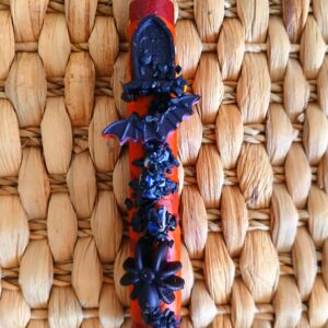 Svíčka jesenní netopýr s černým turmalínem