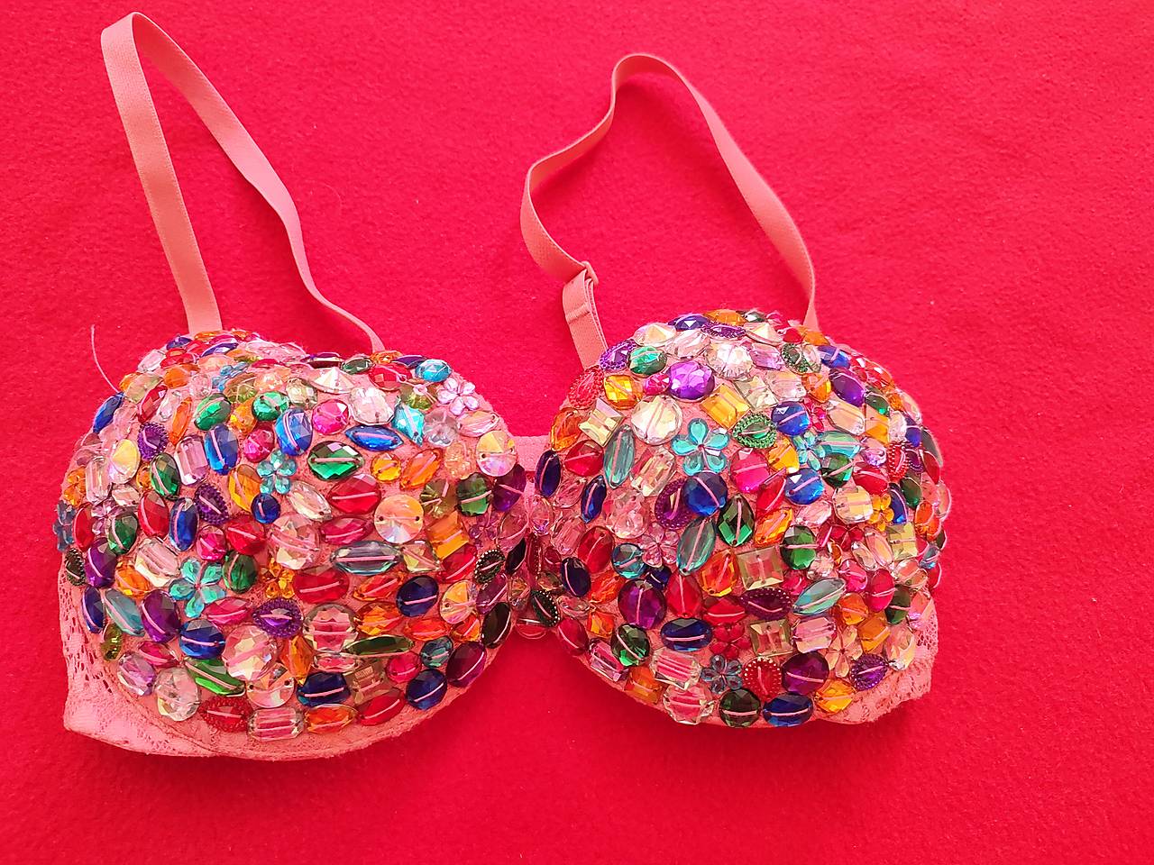 Farebná třpytivá podprsenka - Obrázek 5