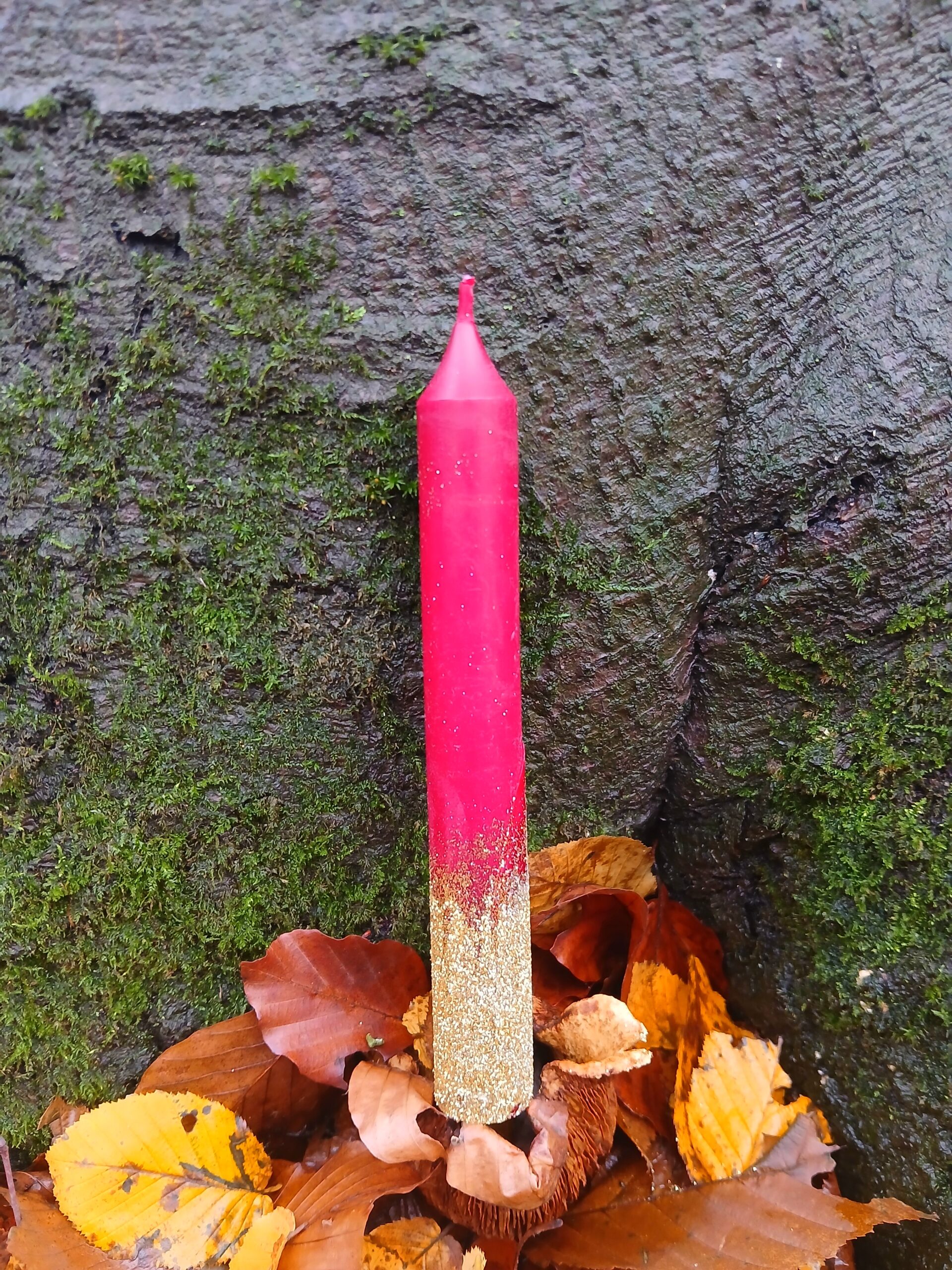 Adventní svíčka červená