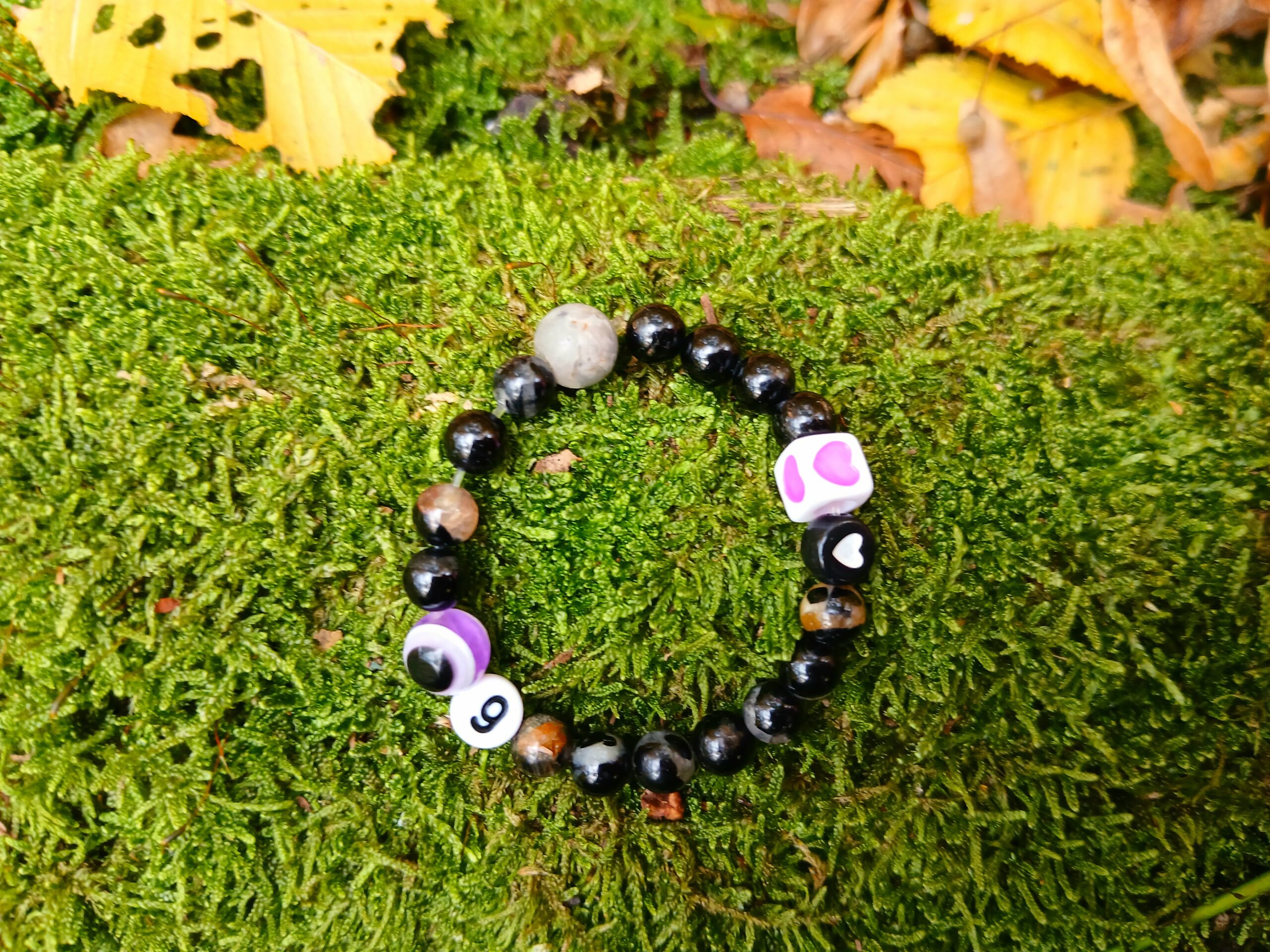 Náramek se šťastným / ochranným číslem pro deti