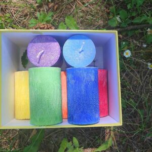 Sada čakrových svíček