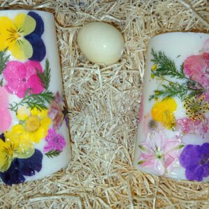 Dlouho planoucí jarní svíčky